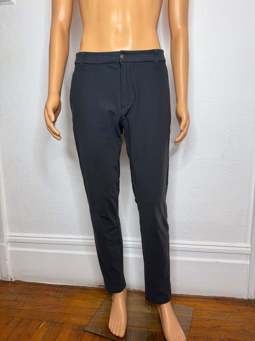 Lululemon Men’s ABC Classic-Fit Trouser Pant charcoal gray